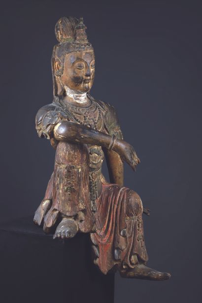 CHINE - XIXe siècle

Importante statue en...
