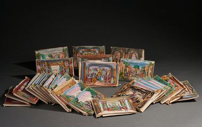 Rare THEATRE de PAPIER du XVIIIe siècle

Série...