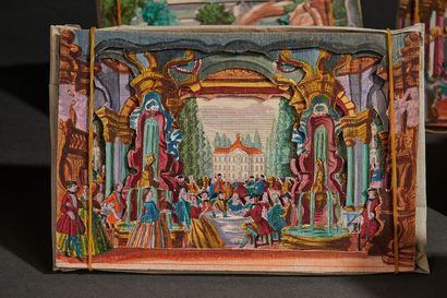 Rare THEATRE de PAPIER du XVIIIe siècle

Série...
