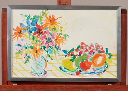 Attributed to Roland DAVID (1921- 1981)

Bouquet...