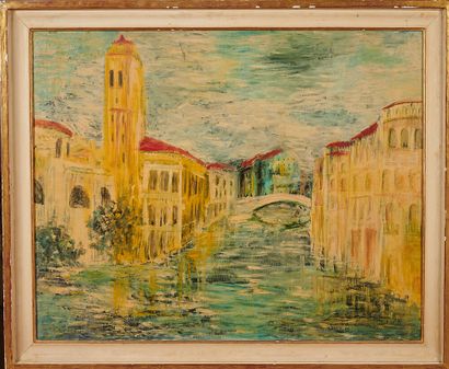 MODERN SCHOOL

Venice 

Mixed media on cardboard,...