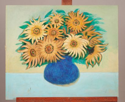 Modern school

The sunflowers

Oil on isorel...