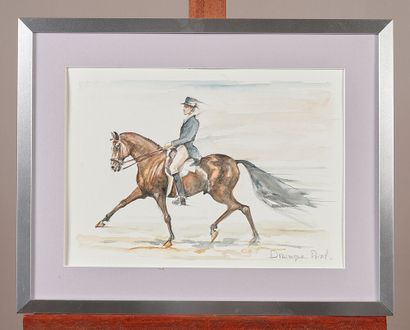Dominique POINT

Rider

Watercolor, signed...