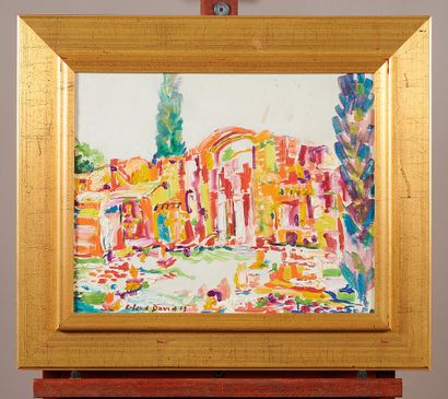 Roland DAVID (1921- 1981)

Landscape 

Canvas,...