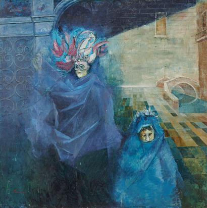 Hisashi IMAI

Carnival in Venice 

Canvas,...