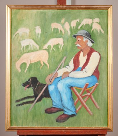 Modern school

The shepherd

Oil on isorel...