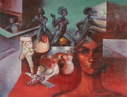 Carlos BRACHÉ, born 1938

Flower and image...