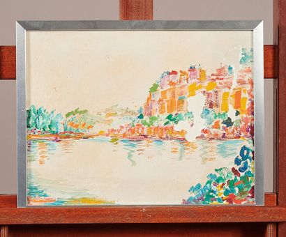 Modern School

Landscape

Canvas (small lacks...