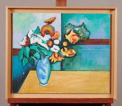 Modern school

Bouquet

Oil on panel, (small...