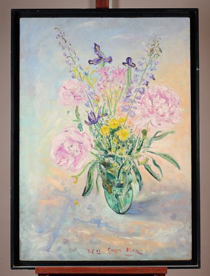 Jacques BIRR (1920-2012)

Bouquet 

Oil on...