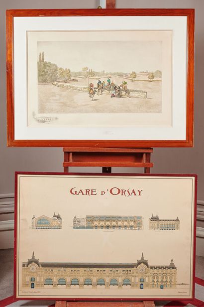 Lot of 7 various reproductions and engravings...
