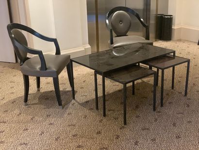 Part of living room furniture including :...