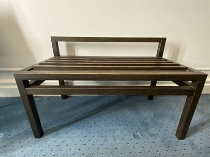 Meuble porte-valise en bois (usures)

Dimensions...