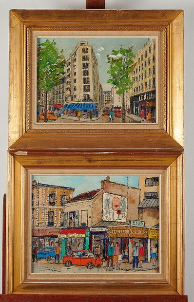R.HAMON ( XXe siècle)

Deux huiles sur toile...