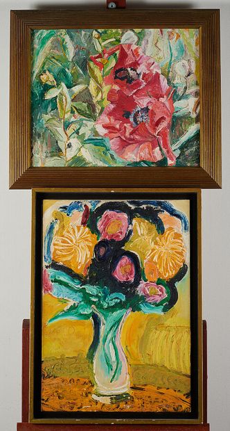 Ecole moderne

Deux natures mortes aux fleurs...