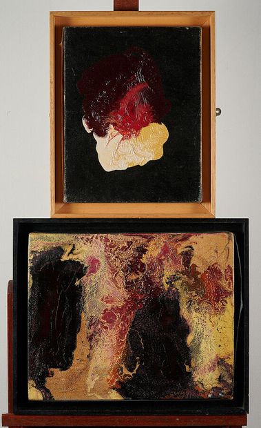 Deux huiles sur toile de KEMPEL (XXe siècle)

Abstractions

33...