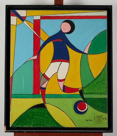 B.LOUVET ( XXe siècle )

Football

Huile...
