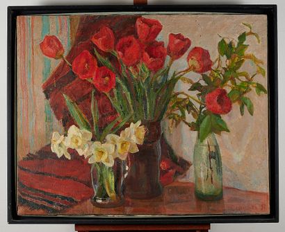 Ecole russe du XXe siècle

Nature morte aux...