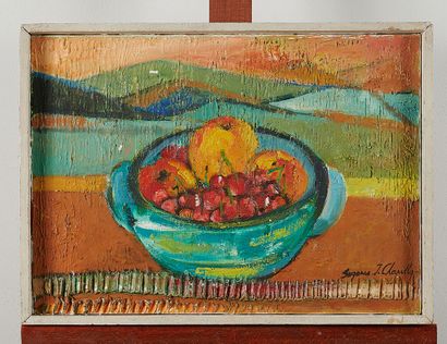 Suzanne CHAPELLE

Nature morte compotier...