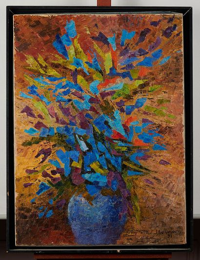 J. LOSSOUARN

Nature morte au bouquet de...
