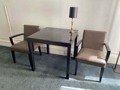Ensemble de mobilier en mélaminé imitation...