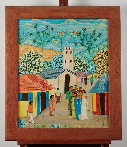 Ecole haïtienne

Scène de mariage dans le...
