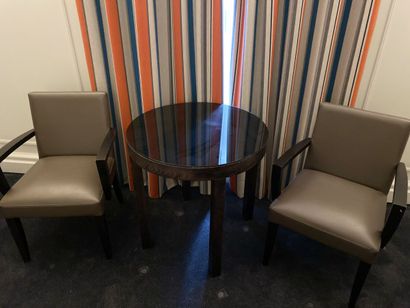 Ensemble de mobilier mélaminé imitation bois...