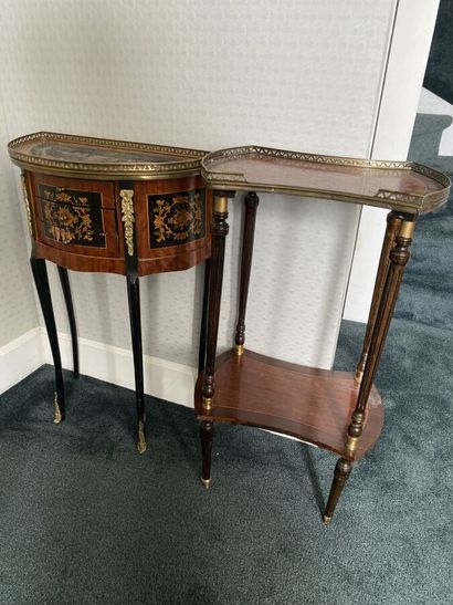 Louis XV style chiffonier table 

We joined...