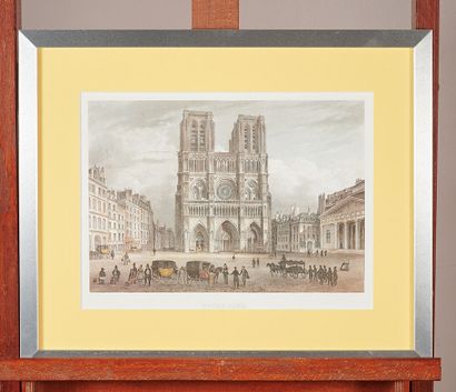A lot of prints on Paris, reproductions and...
