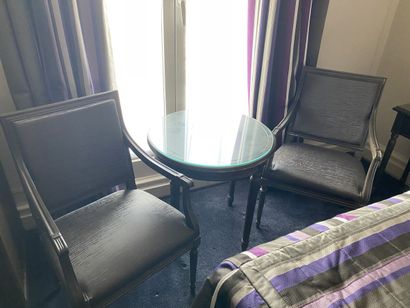Set of living room furniture including a...