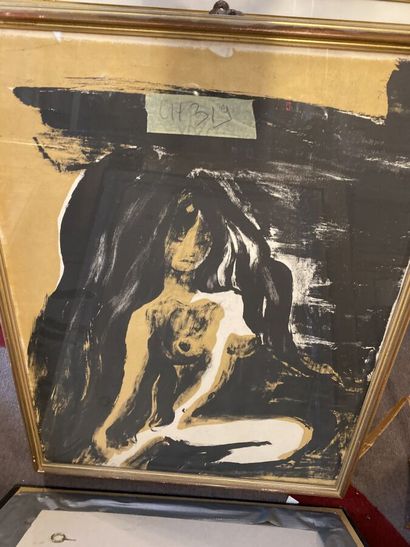 Lot of 18 modern prints including lithographs...