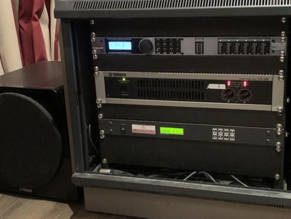 JBL sound system with four satellite speakers...