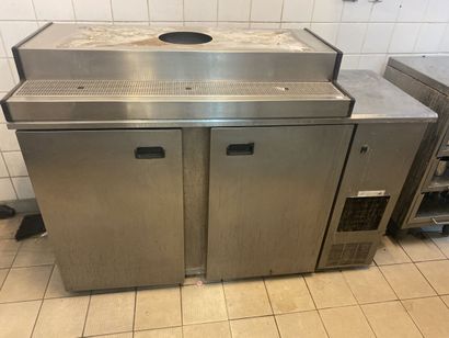 Refrigerated back bar GAMKO in stainless...