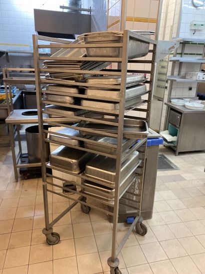 Ladder cart on stainless steel wheels

Dimensions:...
