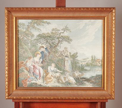 A lot of old prints, reproductions or prints,...