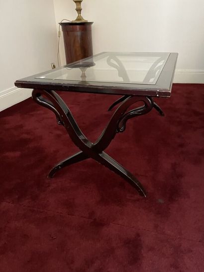 Furniture set including: a coffee table,...