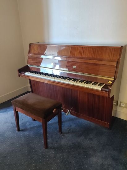 Zimmermann piano in varnished wood, metal...