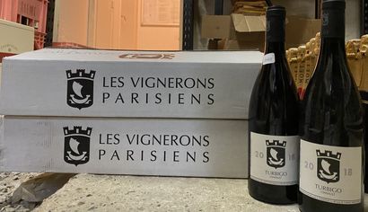 Deux cartons six bouteilles Lutèce, Viognier-Roussanne-Marsanne,...