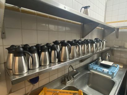A batch of 27 stainless steel thermos



Voluntary...