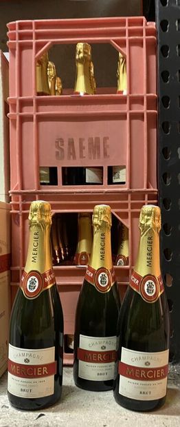 29 bouteilles Champagne brut Mercier