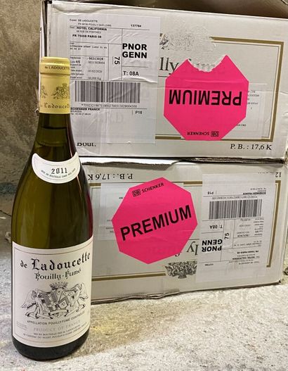 Un carton douze bouteilles et huit bouteilles...