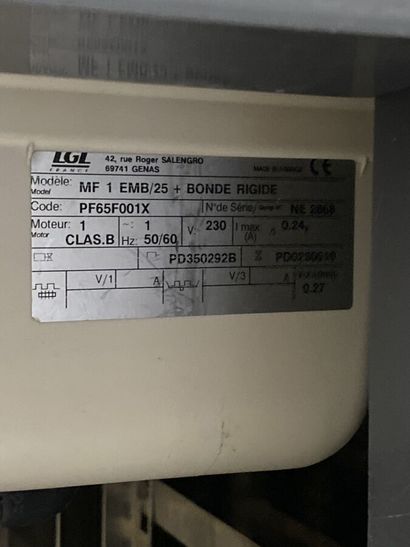 Stainless steel ice maker SCOTSMAN type GP20



Voluntary...