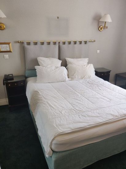 Double bed, a bed base, a mattress 

Dimensions:...