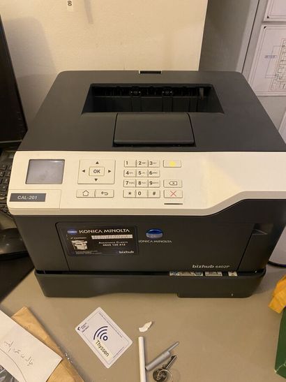 KONICA MINOLTA printer type bizhub model...