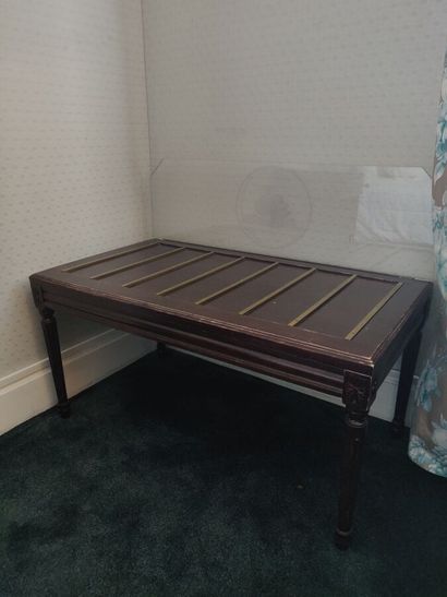 Louis XVI style suitcase holder 

We joined...
