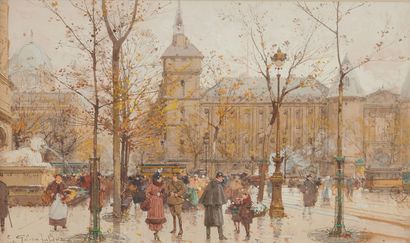 Eugène GALIEN-LALOUE (1854-1941)
Place du...
