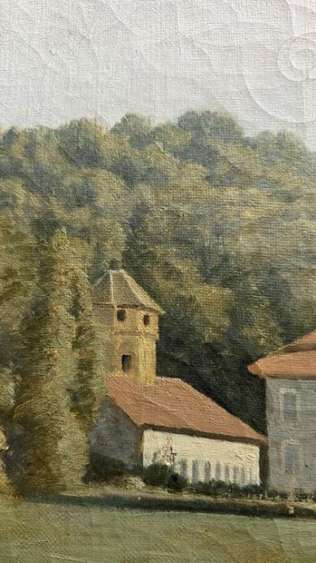 FRENCH SCHOOL mid 19th century
Landscape...