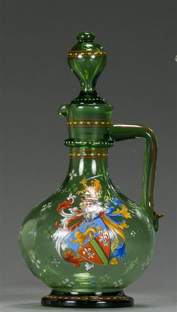 Joseph & Ludwig LOBMEYR
Decanter covered...