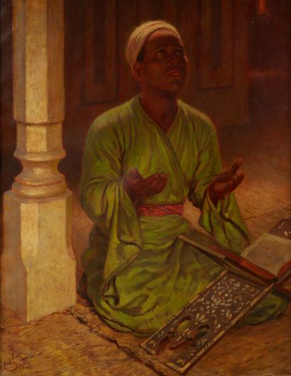 Orientalist school of the XXth century
Young...
