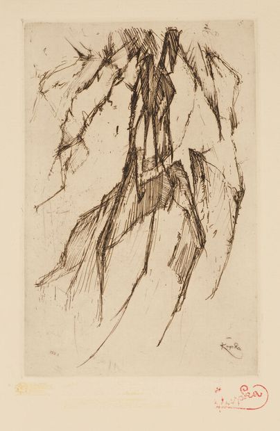 Frantisek KUPKA (1871-1957)
Fountain, 1923
Etching
23,5...